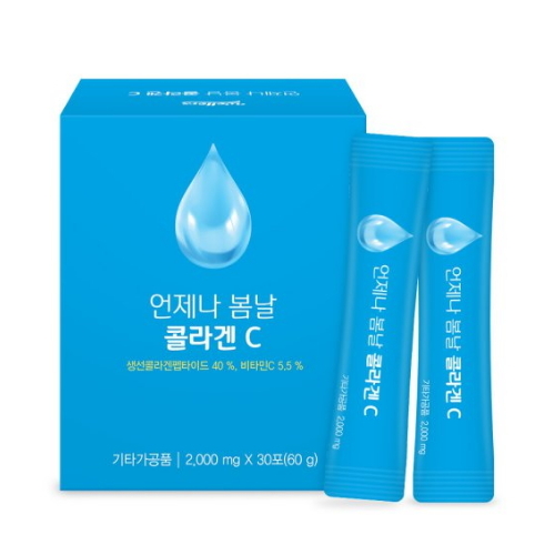WELLERS 언제나 봄날 콜라겐C 2000mg x 30포, 1개