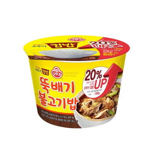 Ottogi Ttukbaegi Bulgogi-bap (Bulgogi Rice in Earthenware Pot) 320g, 12 pcs