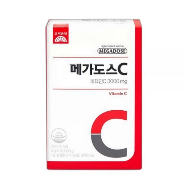 고려은단 메가도스C 비타민C 3000 3g x 30포, 1개