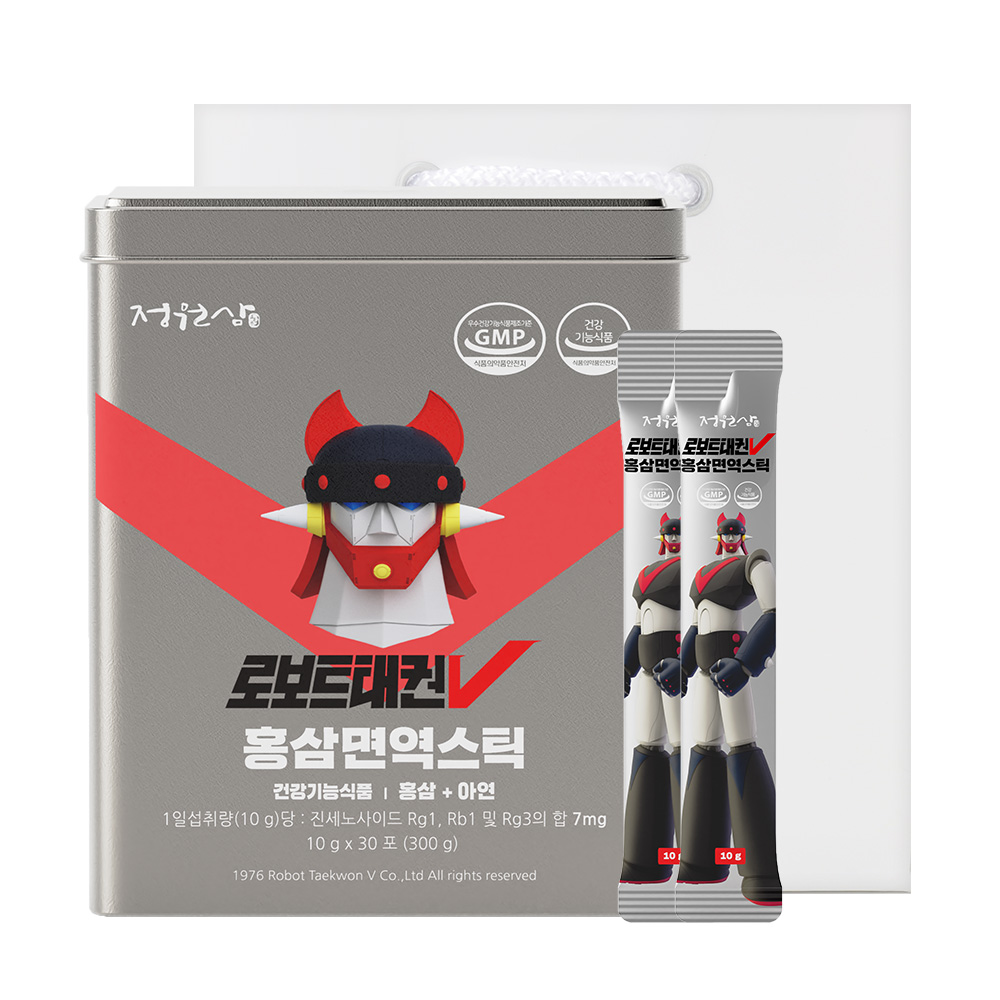 로보트태권V 홍삼면역스틱