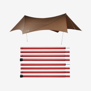 스노우피크 헥사에보 Pro. 레드폴세트 (TP-250R/TP-001)