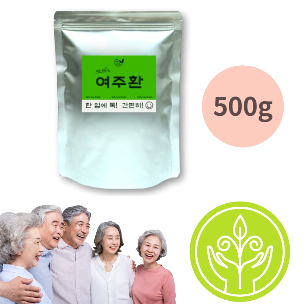 여주환 돼지감자 오이고야 쓴오이 여주열매 환 <b>혈당케어</b> 500g  여주환 500g  1개