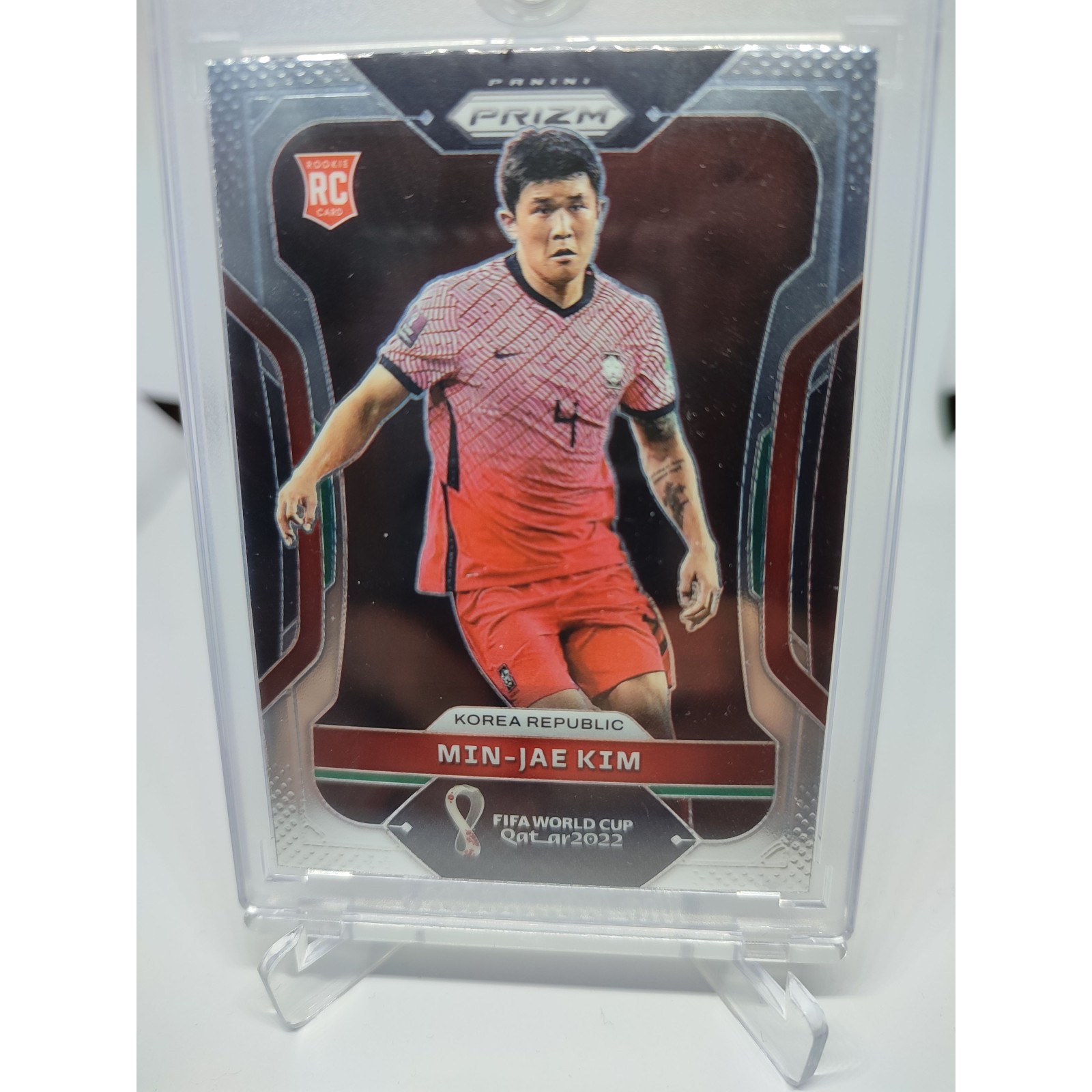 2022 Panini Prizm Worldcup 김민재 137번 RC 루키 월드컵 축구 카드  1개