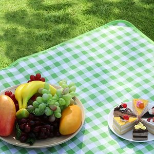방수 및 방습 피크닉 매트 - 두꺼운, 접이식 부직포, 봄 나들이, 해변 및 캠핑용
