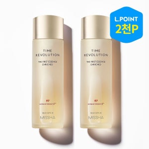 미샤 [최대 2천P적립/단독구성][미샤] 타임 레볼루션 더 퍼스트 에센스 인리치드 150ml 2개 SET