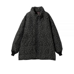 니들스 후드 다운 서 코트 플로럴 자카드 자켓 Hooded Down Sur Coat Floral Jq Black PU120 프로랄 121136798