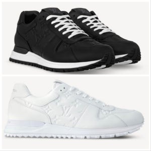 루이비통 런어웨이 스니커즈 화이트 블랙 남성스니커즈 남자스니커즈 명품운동화 121444705