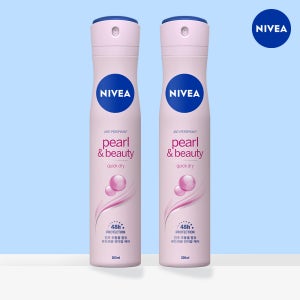 [패션플러스][니베아]니베아 데오드란트 스프레이 펄 앤 뷰티 200ml x 2개