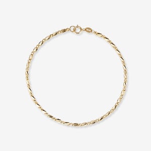 14k 아트 컷팅볼 팔찌