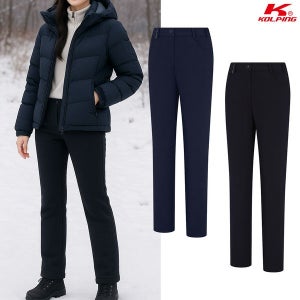 [콜핑] 콜핑 여성 겨울 스판 보온밴딩  기모본딩 여자 등산 바지 KSC087VP9W
