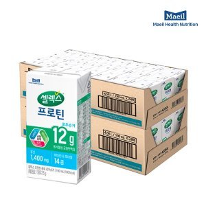셀렉스 본사직영 마시는 프로틴 음료 로우슈거 2박스 (190ml x 48입)