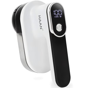한경희생활과학 휴대용 충전식 세탁소 전문 보풀제거기 + 추가날   화이트 + 블랙 HAAN-FS3000