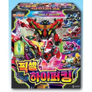 미니특공대 합체로봇 볼트 루시 새미 맥스 장난감로봇