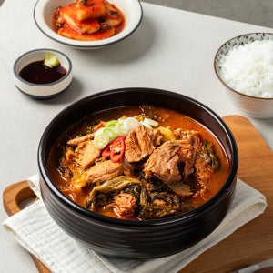 [1+1] 국내산 우거지+한돈듬뿍 매콤순살해장국 1kg 감자탕, 맛있는 고기반찬 소담소담