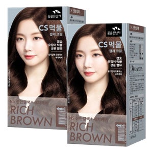 꽃을든남자 CS 먹물 칼라크림 N5(진한갈색) X 2개