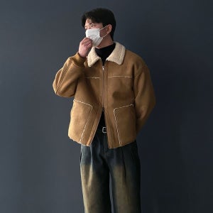 블루트 / 남자무스탕 무스탕자켓 스웨이드자켓