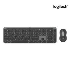 로지텍코리아 공식 MK950 슬림 무선 키보드 마우스 세트