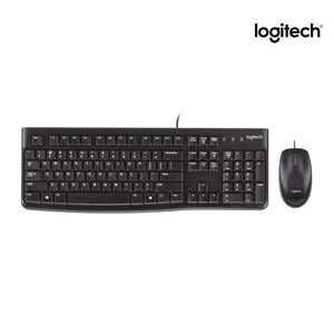 로지텍코리아 공식 MK120 콤보 유선 키보드 마우스 세트