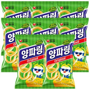 농심 농심 양파링 80g x 8개 / 과자 간식 스낵