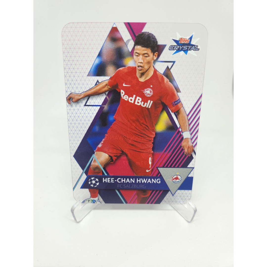 황희찬카드 2019 Topps Crystal 92번 RC 루키 황희찬 프리미어리그 축구카드  1개