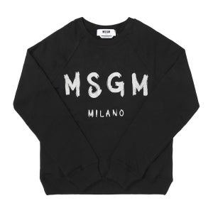MSGM 3741MDM513G 247799 99 브러시드 로고 여성 맨투맨