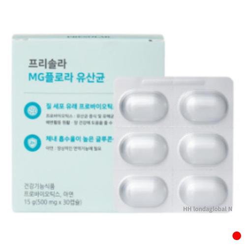 프리솔라 MG플로라 유산균 여성 질유래 임산부 30캡슐