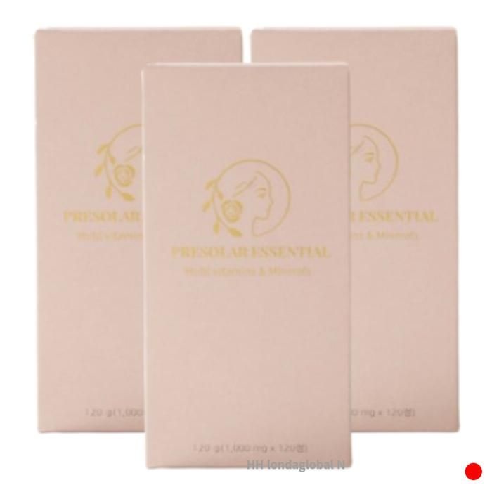 <b>프리솔라</b> 에센셜 여성 멀티비타민 미네랄 120정 X3