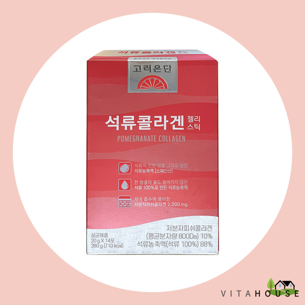 고려은단 석류콜라겐 젤리스틱 20g x 14포 1박스 V