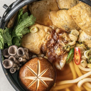 정통 일본식 사누끼우동 2종 (어묵 유부주머니) 1세트(2인분)