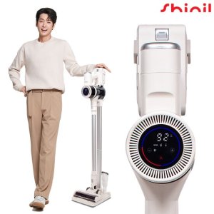 C0 [신일]  흡입력 자동조절 BLDC 스마트 무선청소기 SVC-S350IM+상품권 (2025년형 최신상)