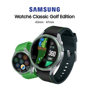 [삼성전자][카드추가할인] 삼성 갤럭시 워치6 클래식 골프에디션 거리측정기 (47mm)