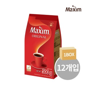 [대량구매] 맥심 오리지날 백 500g x 12개