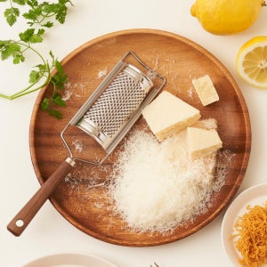 [자주] 웜우드 핸들 치즈 그라인더 곡선형 25CM - 다크 브라운 (J71N9021005)