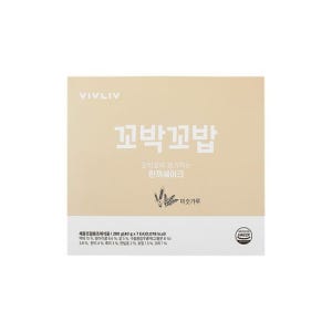 비브리브 꼬박꼬밥 미숫가루맛 40g 7개입