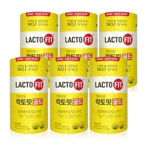 락토핏 무) 종근당건강 락토핏 골드 2g x 50포 x 6통 WY
