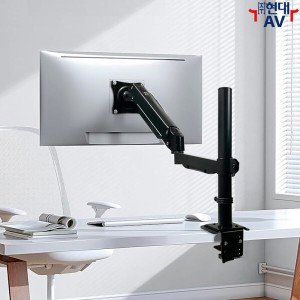 노스바유 현대AV HD-H5000 초대형 모니터 책상 거치대 게이밍 모니터암 최대15kg/43인치 지원 다양한 장축봉 교체가능