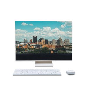LG전자 (Fn) LG정품 일체형PC 올인원 24V70Q-GR3TK+RAM총16G/NVMe1T(교체)
