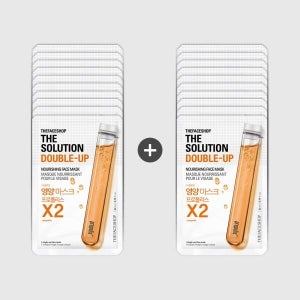 [더페이스샵] 더 솔루션 더블업 영양마스크시트10+10