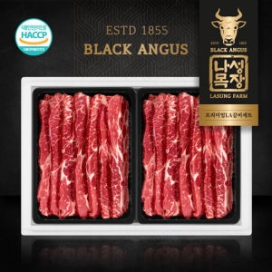 [나성목장] 1855블랙앵거스 프리미엄 LA갈비 선물세트 3kg/초이스