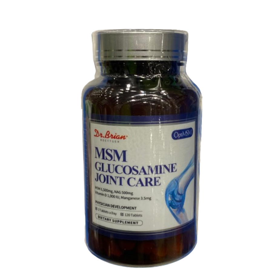 USA MSM 글루코사민 뼈 관절 케어 120정