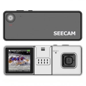 SC-51 씨캠 명찰 바디캠(후면 LCD 스크린)