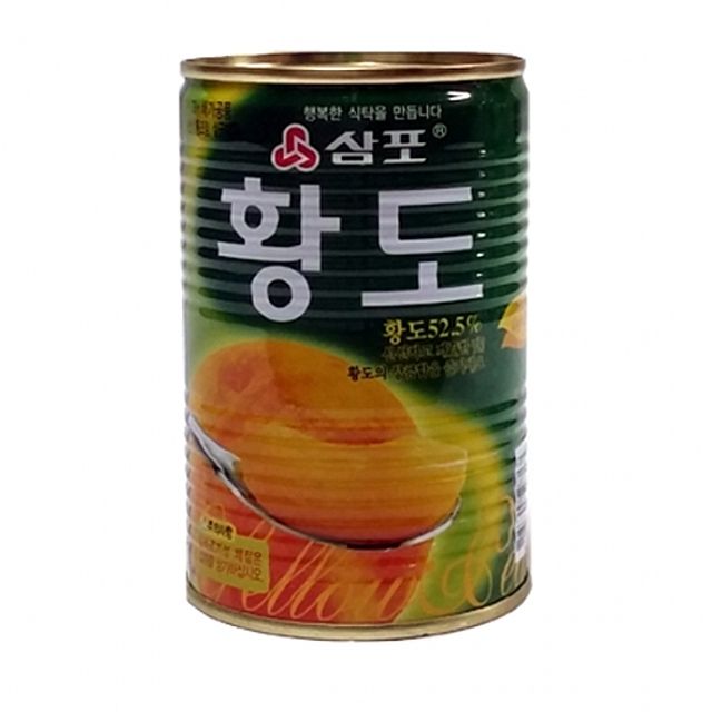 삼포식품 삼포 황도 슬라이스 400g, 1개