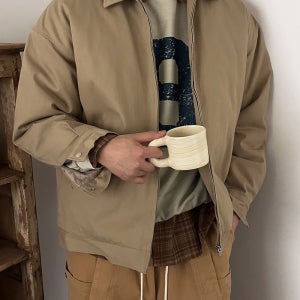 레이크 베이직 카라 점퍼[2XL-5XL]