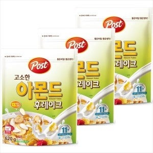 포스트 포스트 아몬드 후레이크 620gx3개/2세트구매시 1000원 할인x넉넉한 유통기한