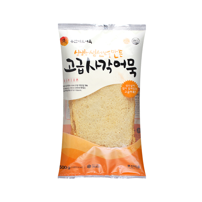 Mido Foods Premium Square Fish Cake 500g, 1 pc