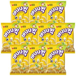 농심 농심 바나나킥 75g x 10개 / 과자 간식 스낵