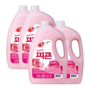 피죤 피죤 섬유유연제 정전기방지 2.5L 핑크로즈 4개