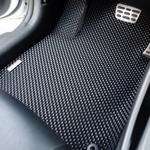 볼보 EX90 자동차매트 방수 확장형 고무 체인