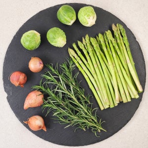 한 번에 만나는 스테이크용 간편 가니쉬 채소 모음 210g 1팩