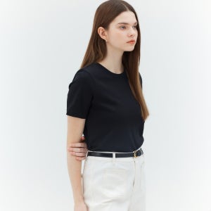 [베이직하우스] 여성순면40수반팔티셔츠 2팩 LATS0213
